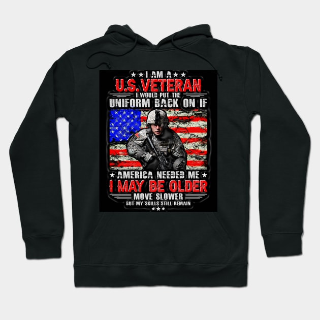 Black Panther Art - USA Army Tagline 20 Hoodie by The Black Panther